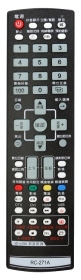 【KINYO】聲寶液晶專用遙控器
RC-271A
